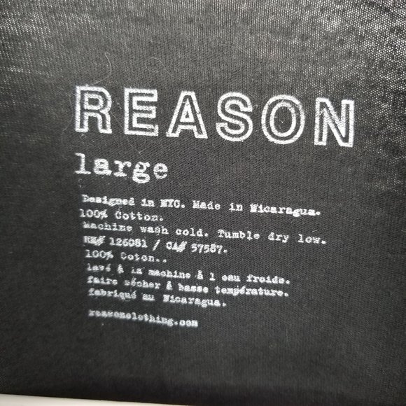 Reason Brand Short Sleeved Men's Graphic Shirt Bundles Size Large - Picture 5 of 9